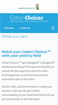 Mobile Screenshot of cottonchoices.com.au